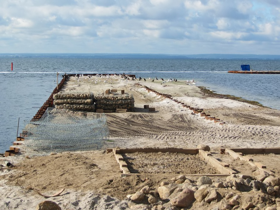 Rozbudowa portu rybackiego w Kunicy na Pwyspie Helskim