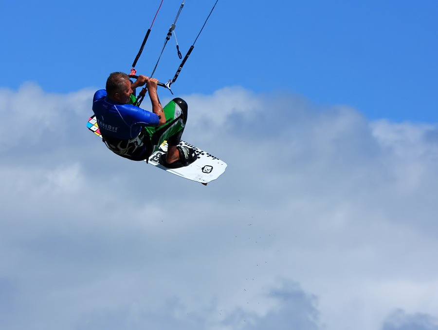 Kitesurfing i windsurfing, czyli 08.08.2012 w Jastarni na Pwyspie Helskim