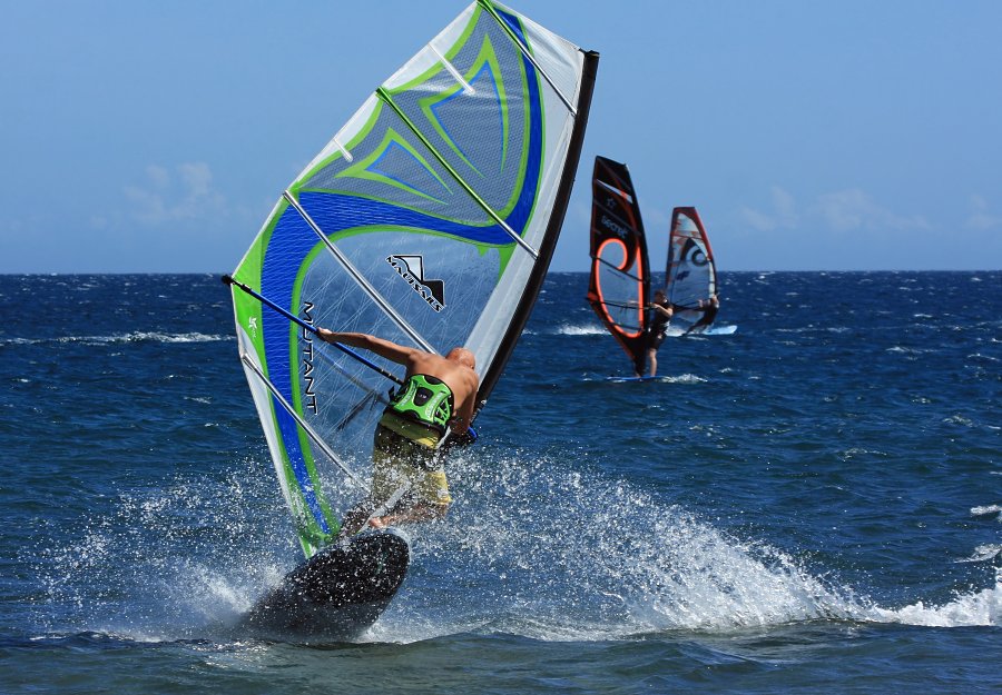 Windsurfing i kitesurfing w El Medano  i El Cabezo, czyli 23.10.2012 na Teneryfie