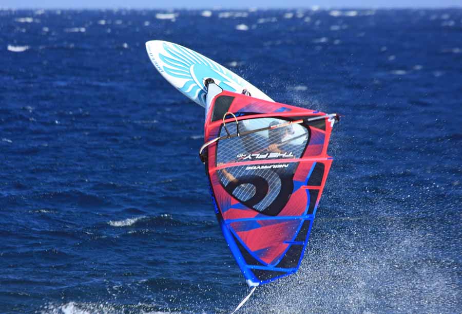 Windsurfing i kitesurfing w El Medano  i El Cabezo, czyli 13.01.2013 na Teneryfie