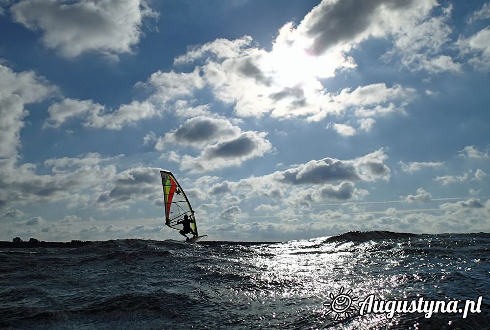 Windsurfing at JOKES aka JAWS 20-08-2014 w Jastarni na Pwyspie Helskim