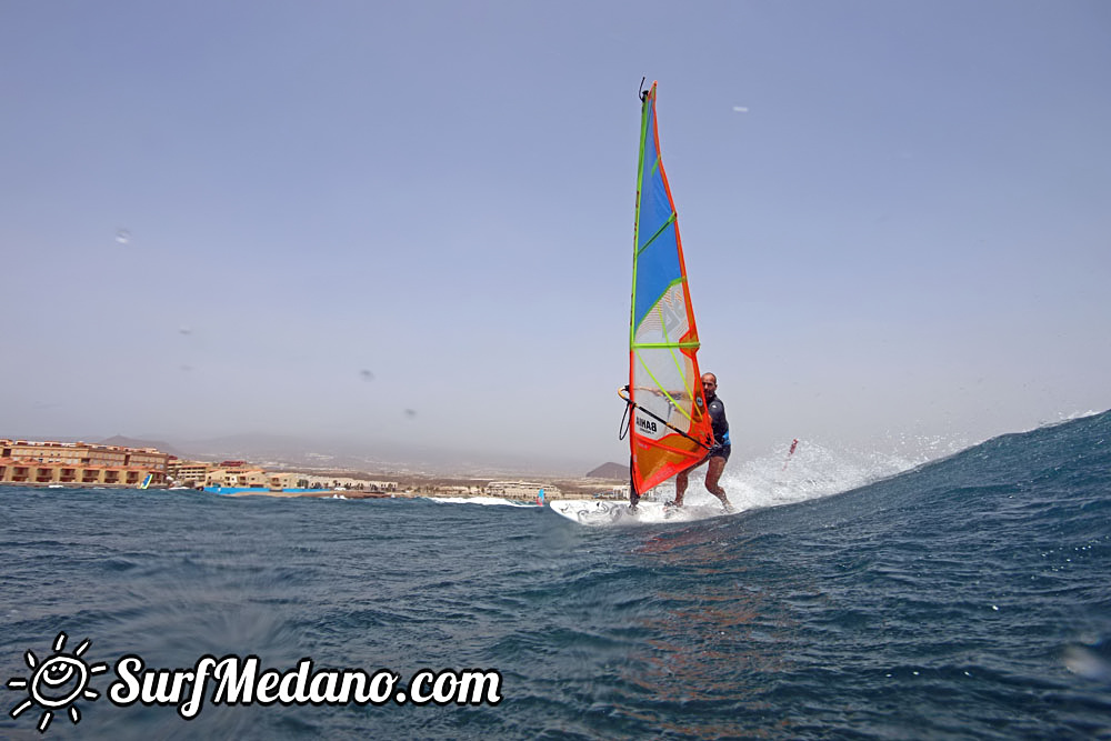  Wave windsurfing at El Cabezo in EL Medano 07-09-2017 Tenerife