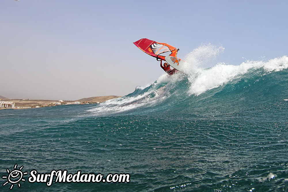 Wave windsurfing at El Cabezo in EL Medano 07-09-2017 Tenerife