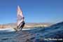 Wave windsurfing at El Cabezo in El Medano Tenerife 02-01-2018