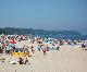 Na plaży w Jastarni, Władysławowie i Kuźnicy na Półwyspie Helskim 