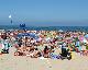 Na plaży w Jastarni, Władysławowie i Kuźnicy na Półwyspie Helskim 