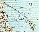 Archiwalna mapa Jastarni i Półwyspu Helskiego