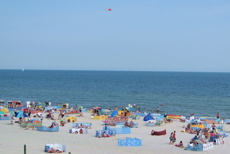 Piękne plaże, słońce, błękit nieba i morze, czyli lipiec 2011 w JASTARNI