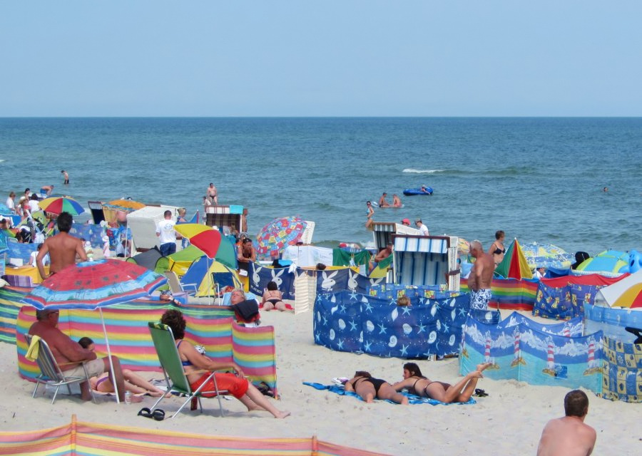 Piękne plaże, słońce, błękit nieba i morze, czyli lipiec 2011 w JASTARNI