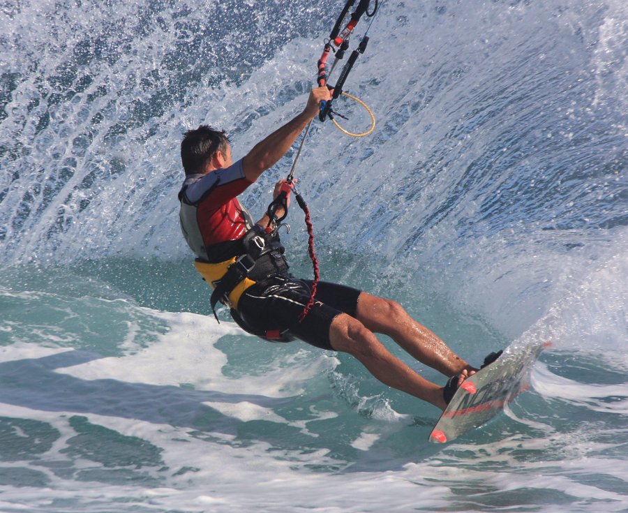 Windsurfing i kitesurfing w El Medano  i El Cabezo, czyli 22.11.2011 na Teneryfie