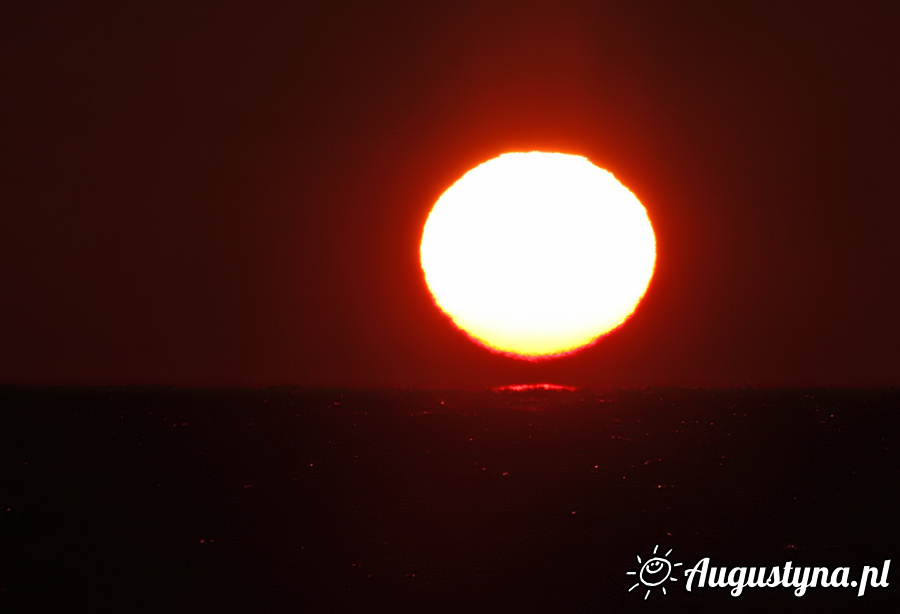 Wschód słońca na plaży, czyli 18.03.2013 w Jastarni na Półwyspie Helskim