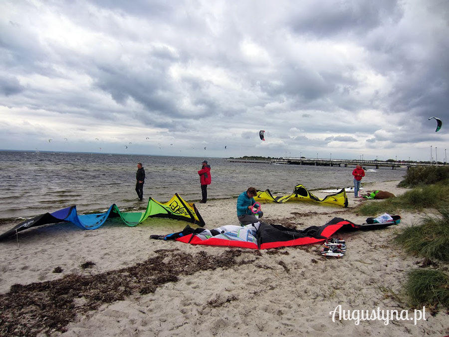 Windsurfing i kitesurfing 22.09.2013 w Jastarni na Pwyspie Helskim