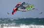 Windsurfing and kitesurfing at El Cabezo in El Medano Tenerife with Dany Bruch, Alex Mussolini, Valter Scotto, Sandro D'Alessio and others
