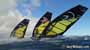 Windsurfing slalom race in El Medano Tenerife 04-01-2014