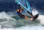 Windsurfing at El Cabezo in El Medano Tenerife 22-03-2014 