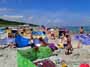 Dzień jak co dzień, czyli 15-07-2014 na plaży w Jastarni na Półwyspie Helskim
