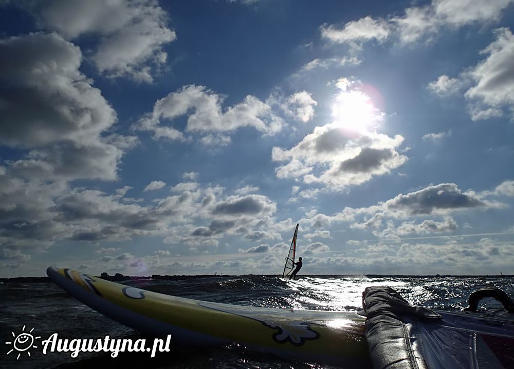 Windsurfing at JOKES aka JAWS 20-08-2014 w Jastarni na Półwyspie Helskim