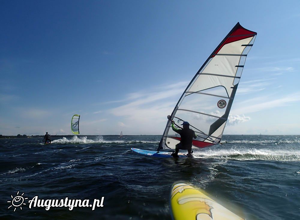 Windsurfing 27-08-2014 w Jastarni na Pwyspie Helskim