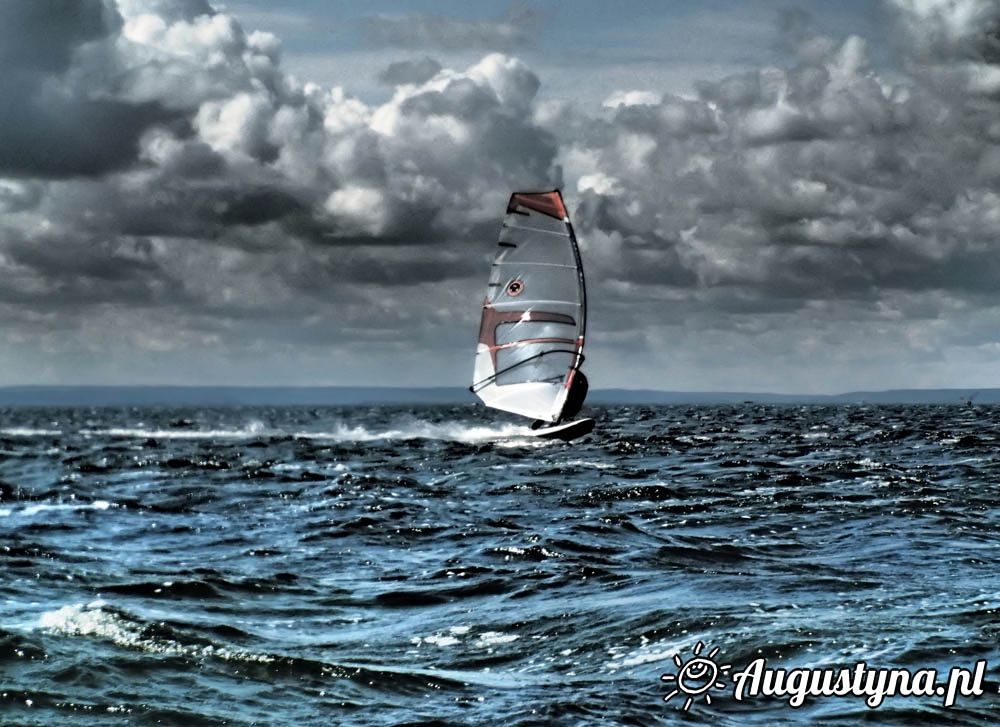 Windsurfing 27-08-2014 w Jastarni na Pwyspie Helskim