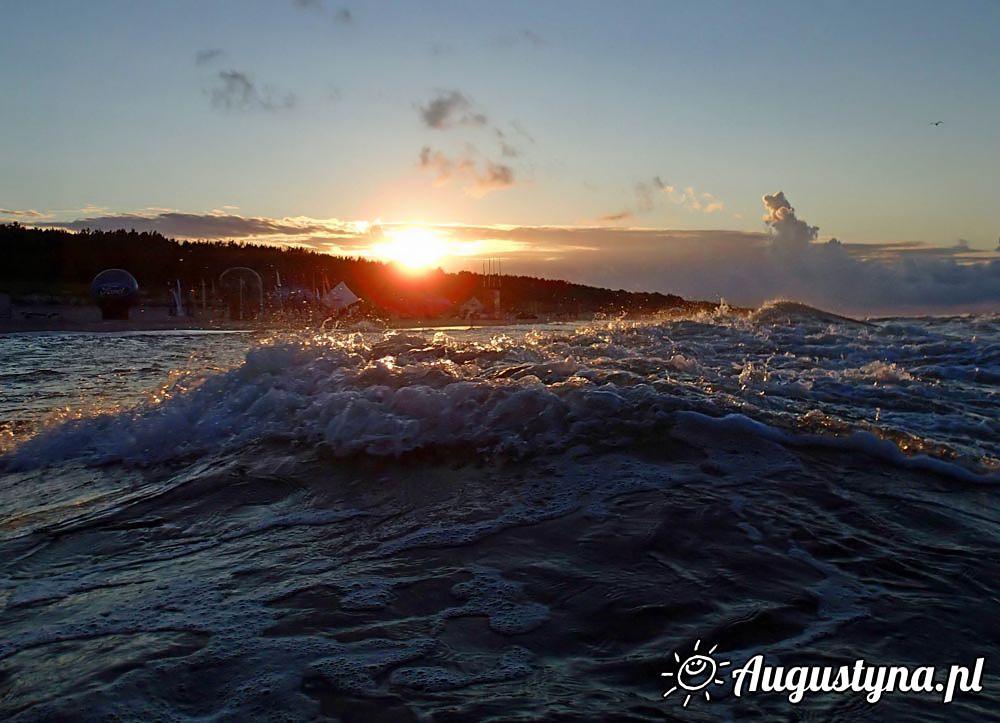 Zachód słońca 28-08-2014 Jastarni na Półwyspie Helskim
