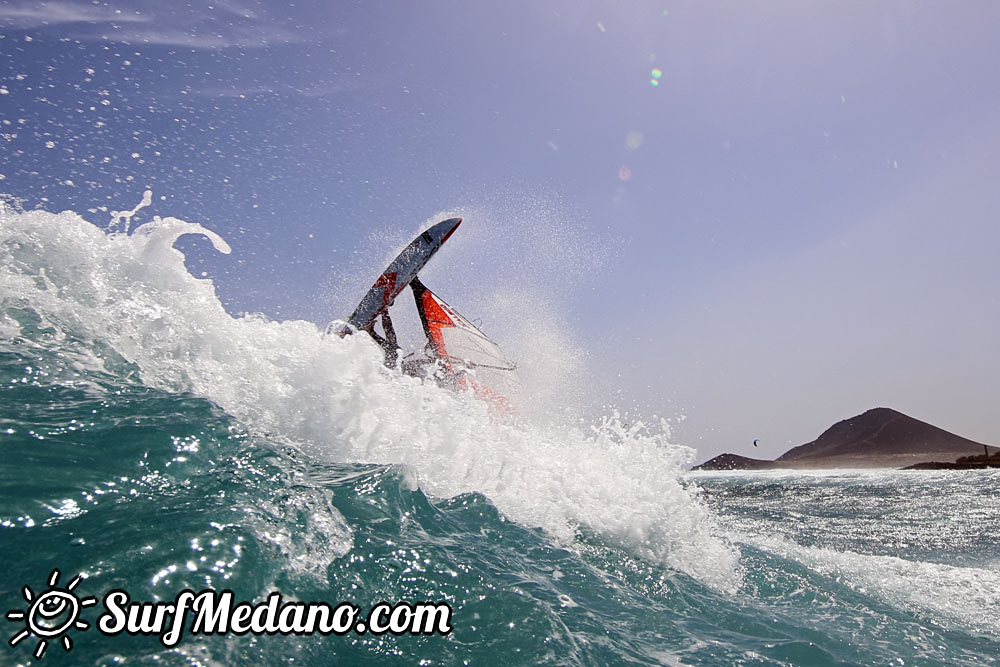  Windsurfing at El Cabezo in El Medano 31-03-2017 Tenerife