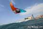 Windsurfing with 30 knots at TWS Playa Sur in El Medano Tenerife 16-09-2017