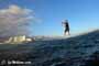 Sunset windsurfing at Harbour Wall in El Medano Tenerife 05-11-2017