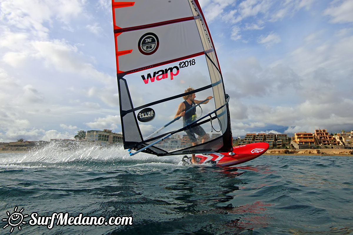 TWS gets Fast and Furious at 10 knots in El Medano Tenerife 29-11-2017 Tenerife