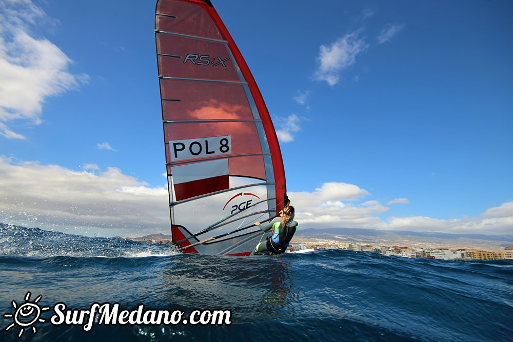  Word and Olimpic champion Zofia Klepacka POL-8 in El Medano 22-01-2017 Tenerife