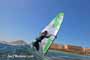 Wave windsurfing at El Cabezo in El Medano Tenerife 02-01-2018