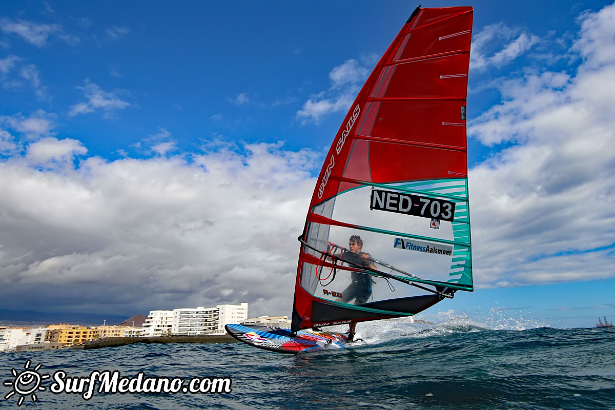 TWS Windsurf Pro Slalom training El Medano 19-02-2018 Tenerife