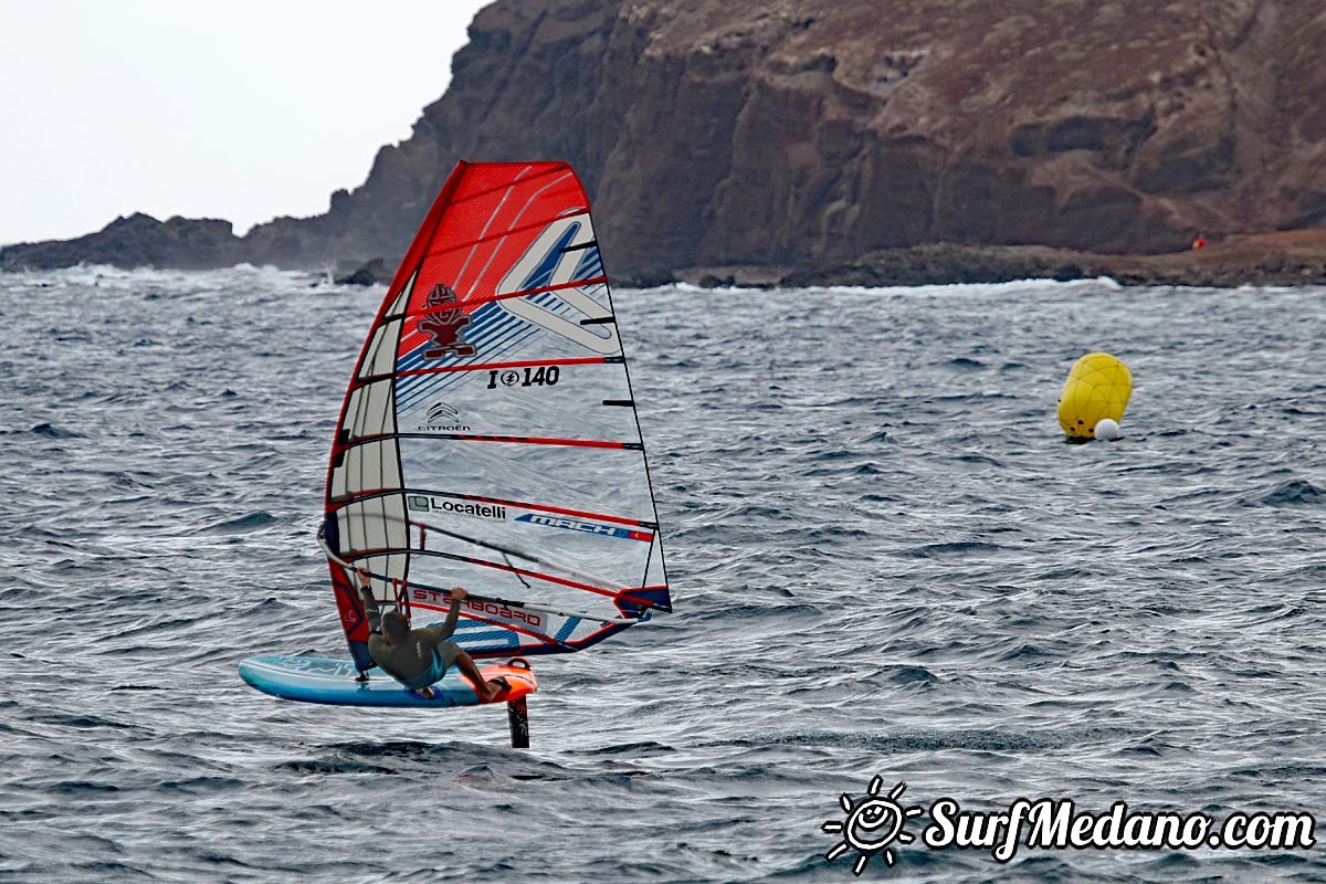 TWS Windsurf Pro Foil training El Medano 20-02-2018 Tenerife